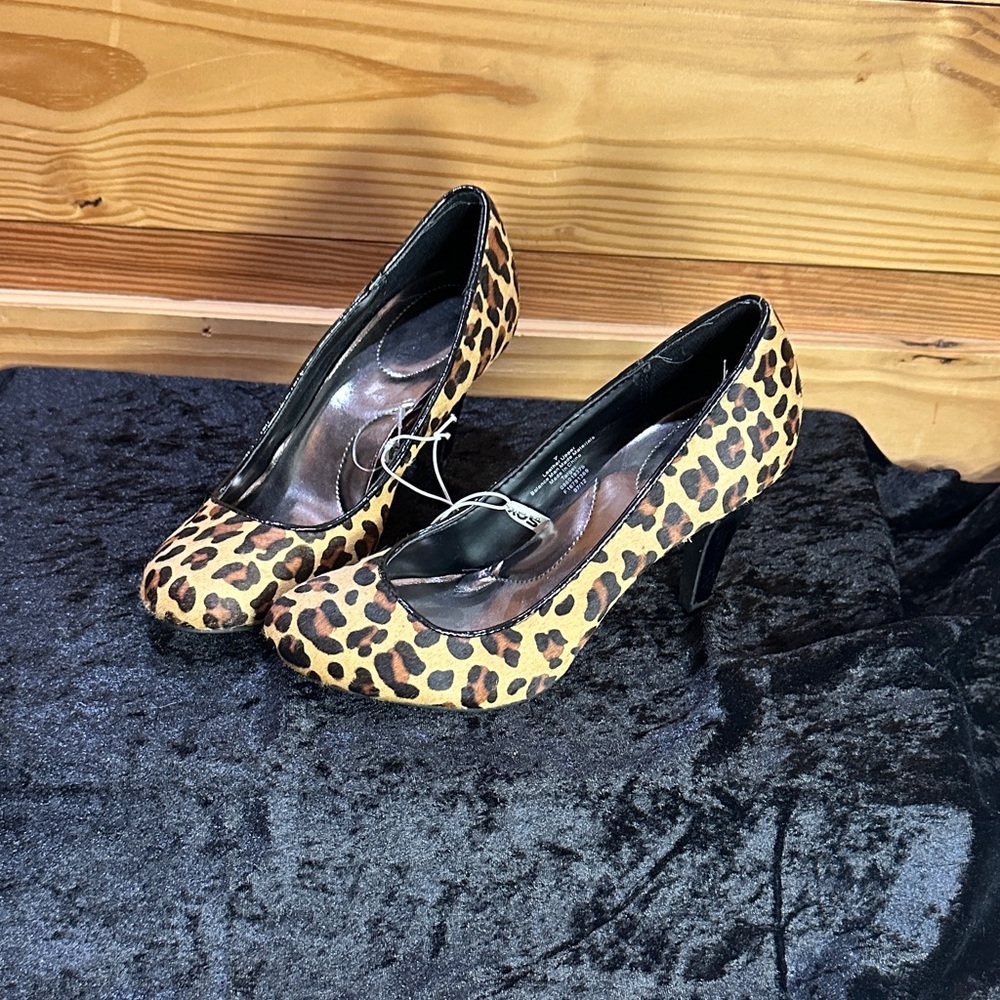 Merona Leopard Print Heels